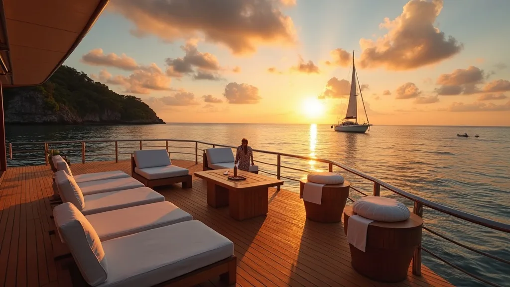 Motor Yacht vs Sailing Yacht in Raja Ampat